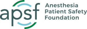 APSF Anesthesia Patient Safety Foundation Logo Full